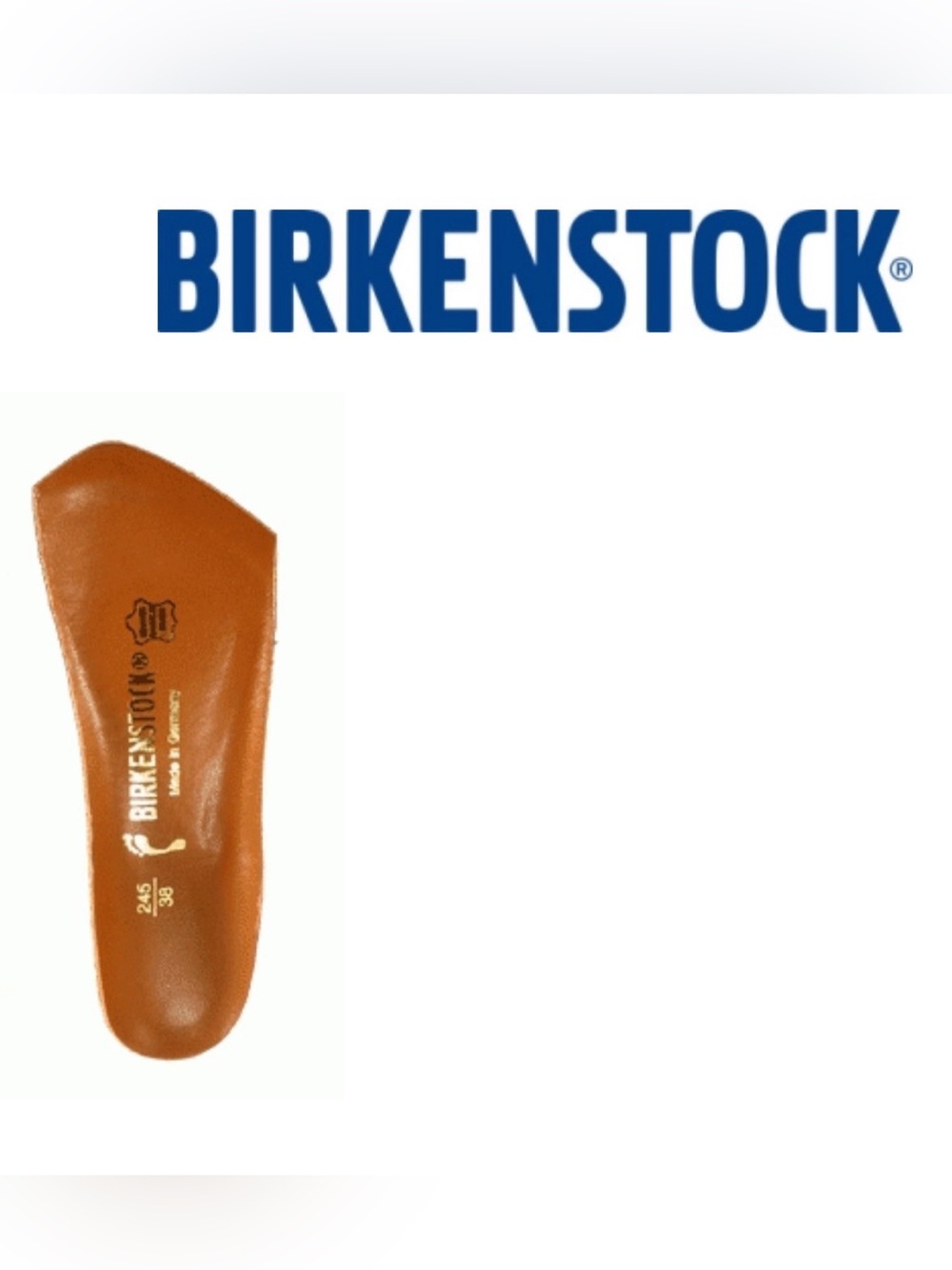 Birkenstock insoles New  Size 9M  42